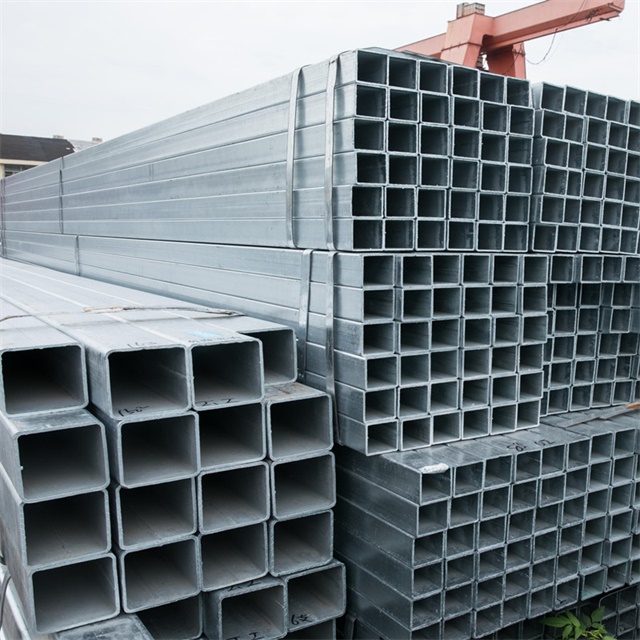 鸡冠Q235B镀锌无缝方矩管